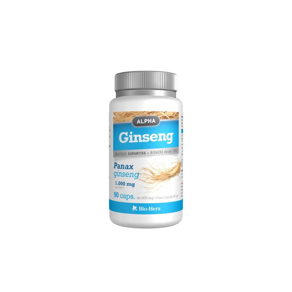 Ginseng Koreano 500mg Alpha 90 Cápsulas