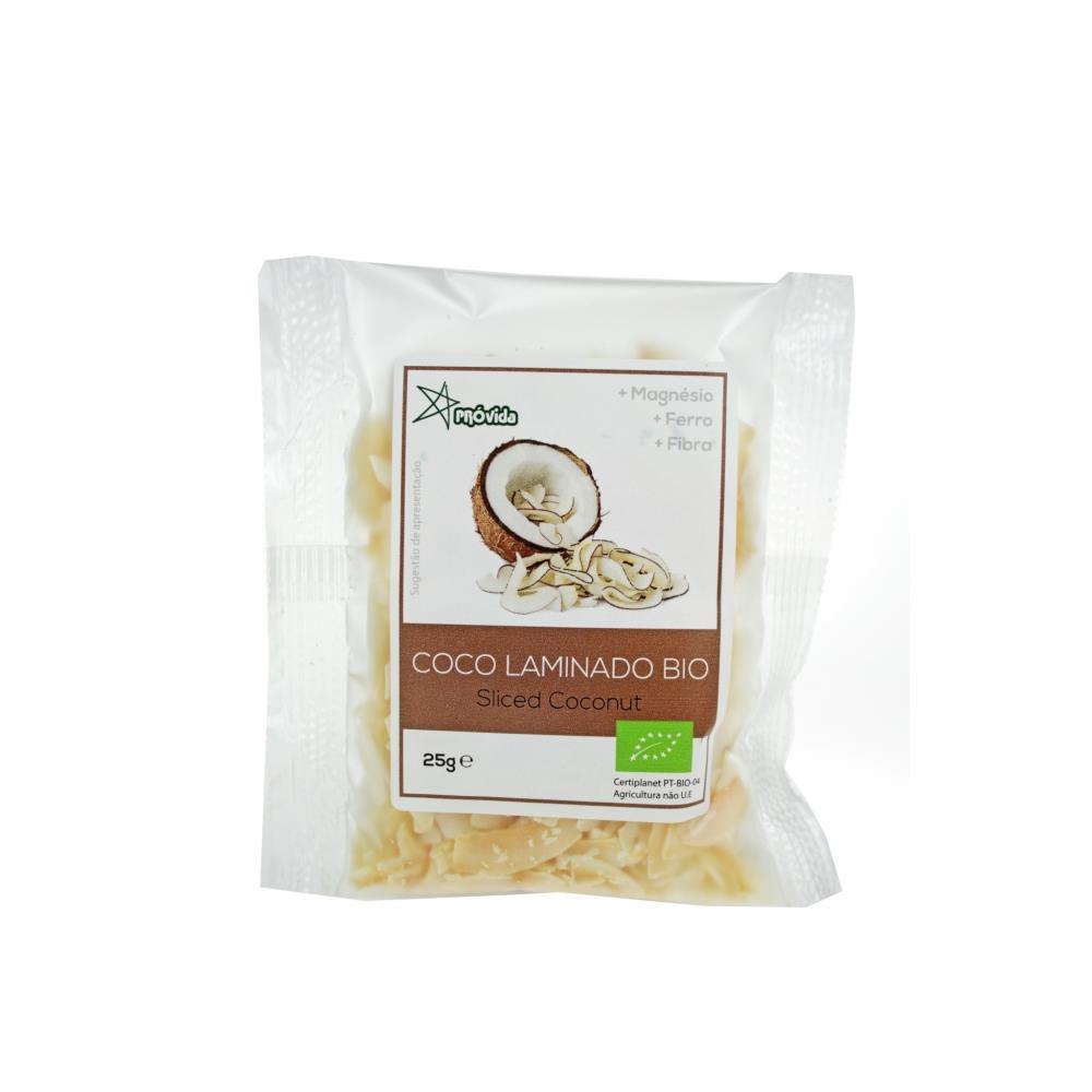 Coco Laminado Tostado Bio Próvida 25g