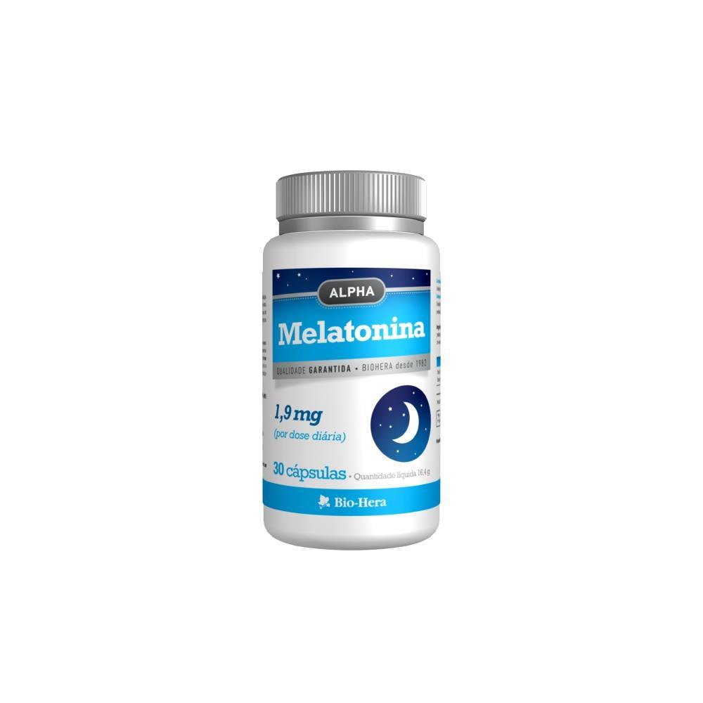 Melatonina 1.9mg Alpha 30 Cápsulas