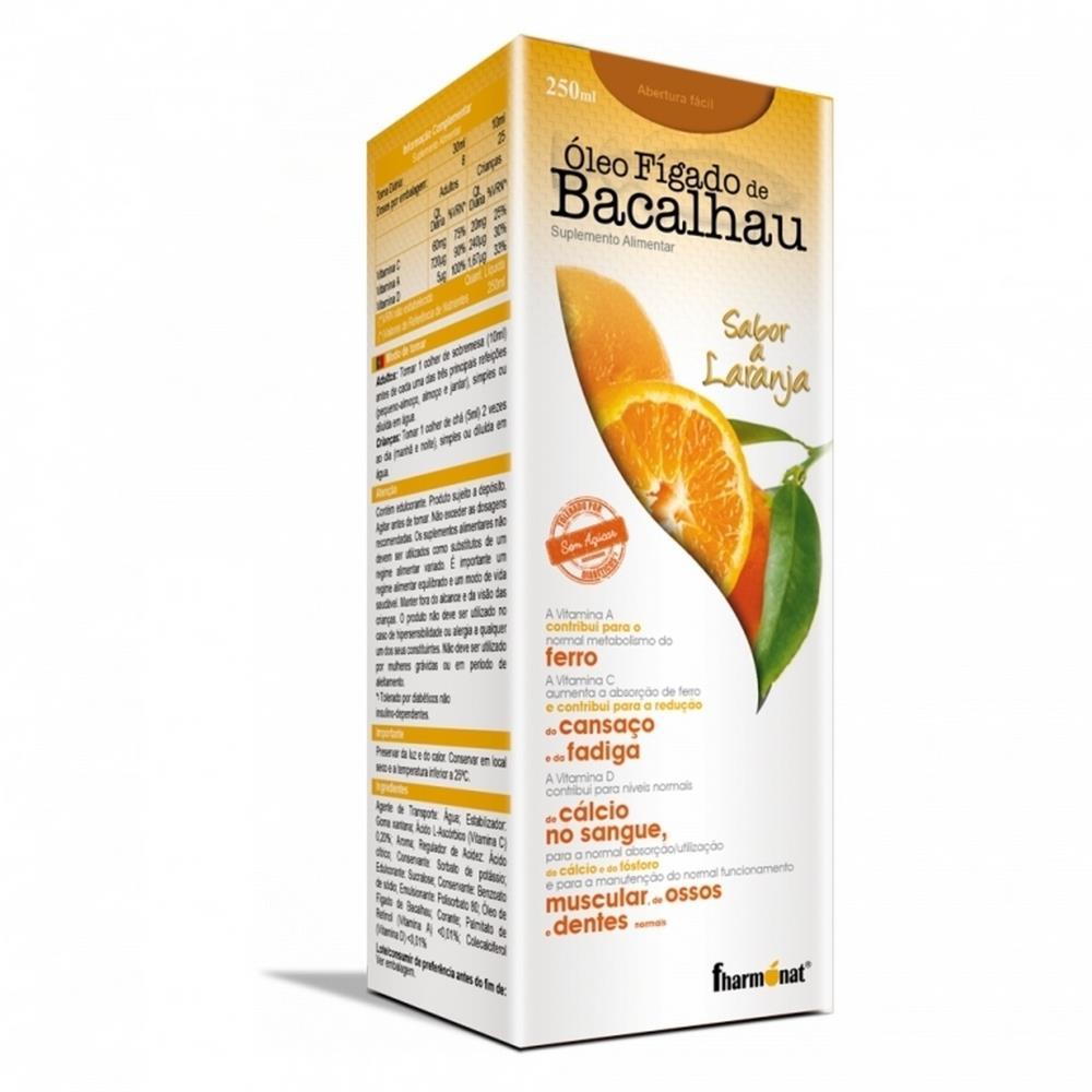 Óleo Figado De Bacalhau Fharmonat 250ml