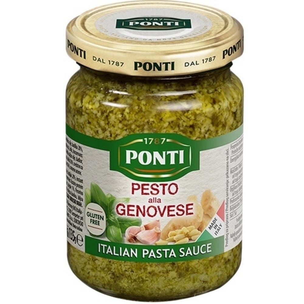 Ponti Green Pesto Sauce 135Gr