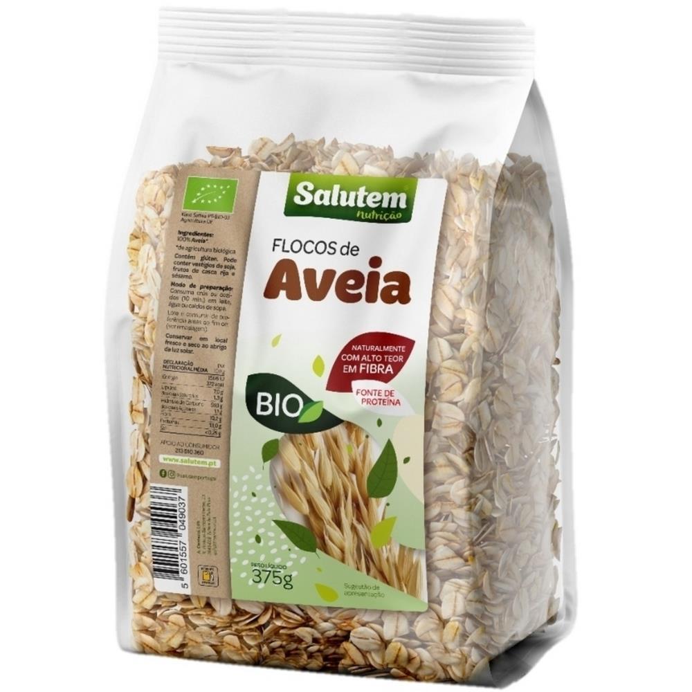 Whole Oat Flakes Bio Salutem 375G