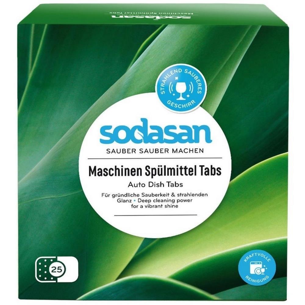 Detergente Para Maquina De Loiça Sodasan 25 Pastilhas