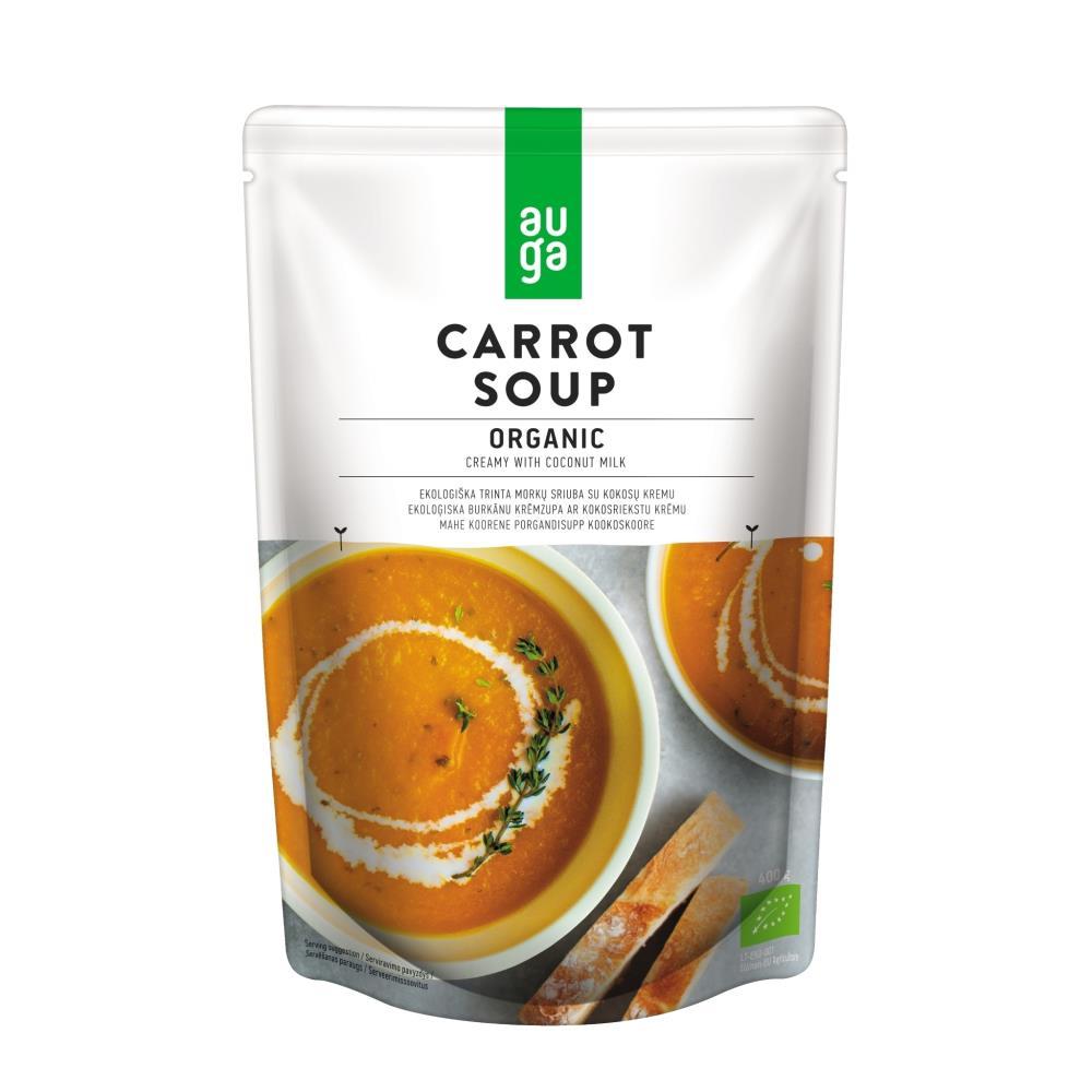 Auga Sopa De Cenoura Bio 400G
