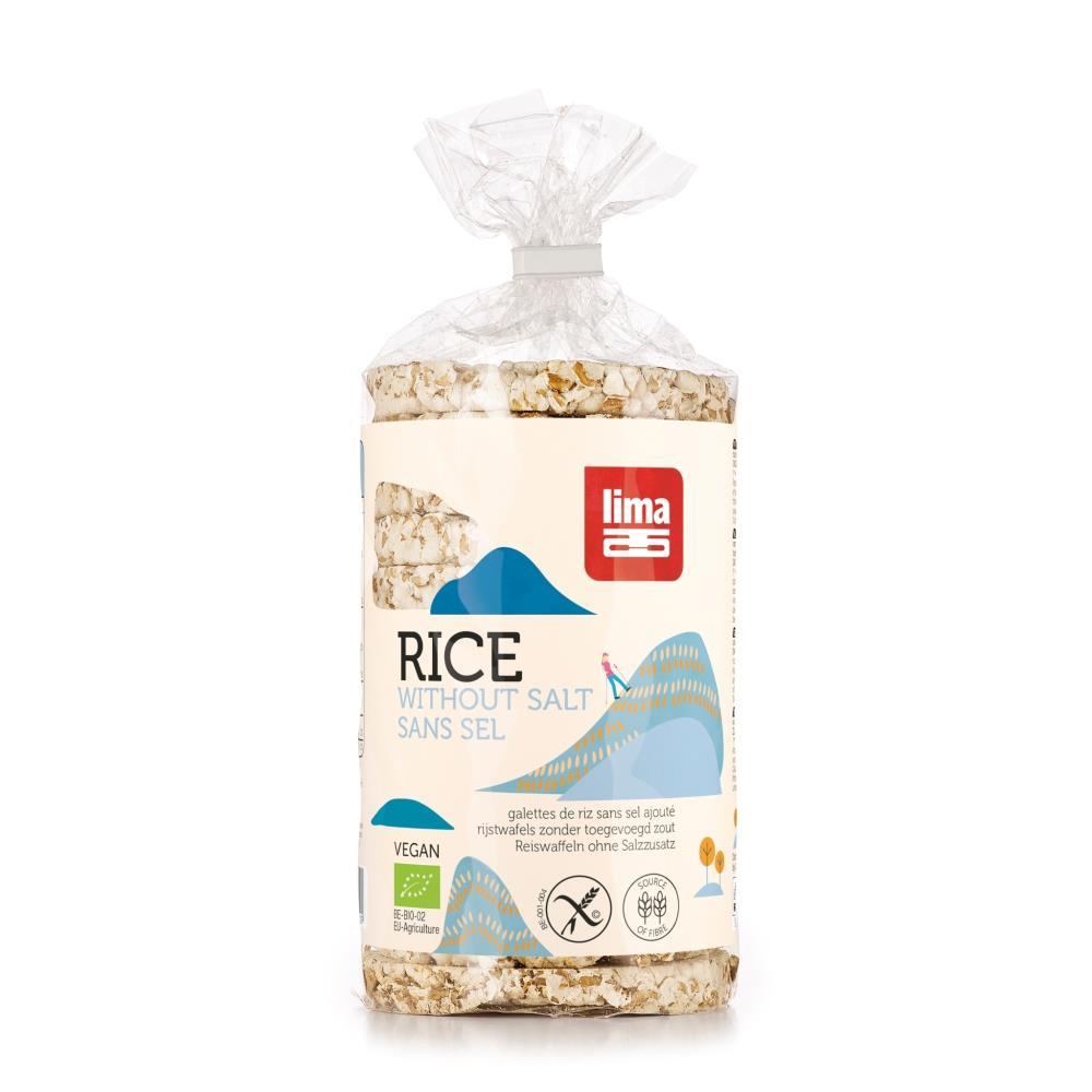 Galetes De Arroz Lima Sem Sal Bio Lima 100G
