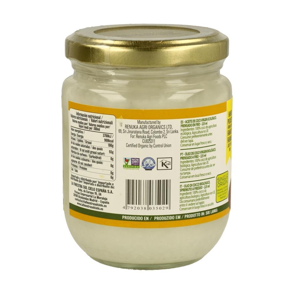 Virgin Coconut Oil Bio Cocomi 225ML
