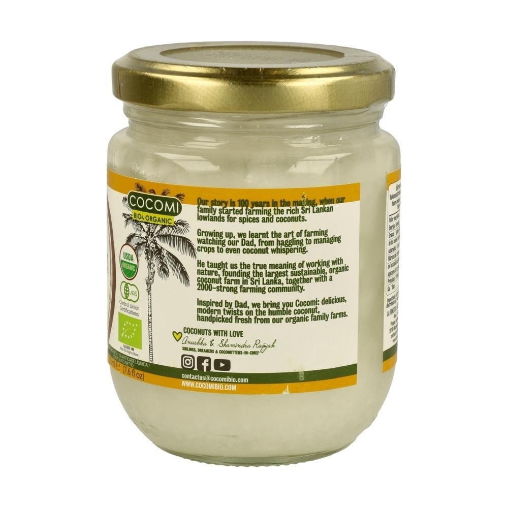 Virgin Coconut Oil Bio Cocomi 225ML