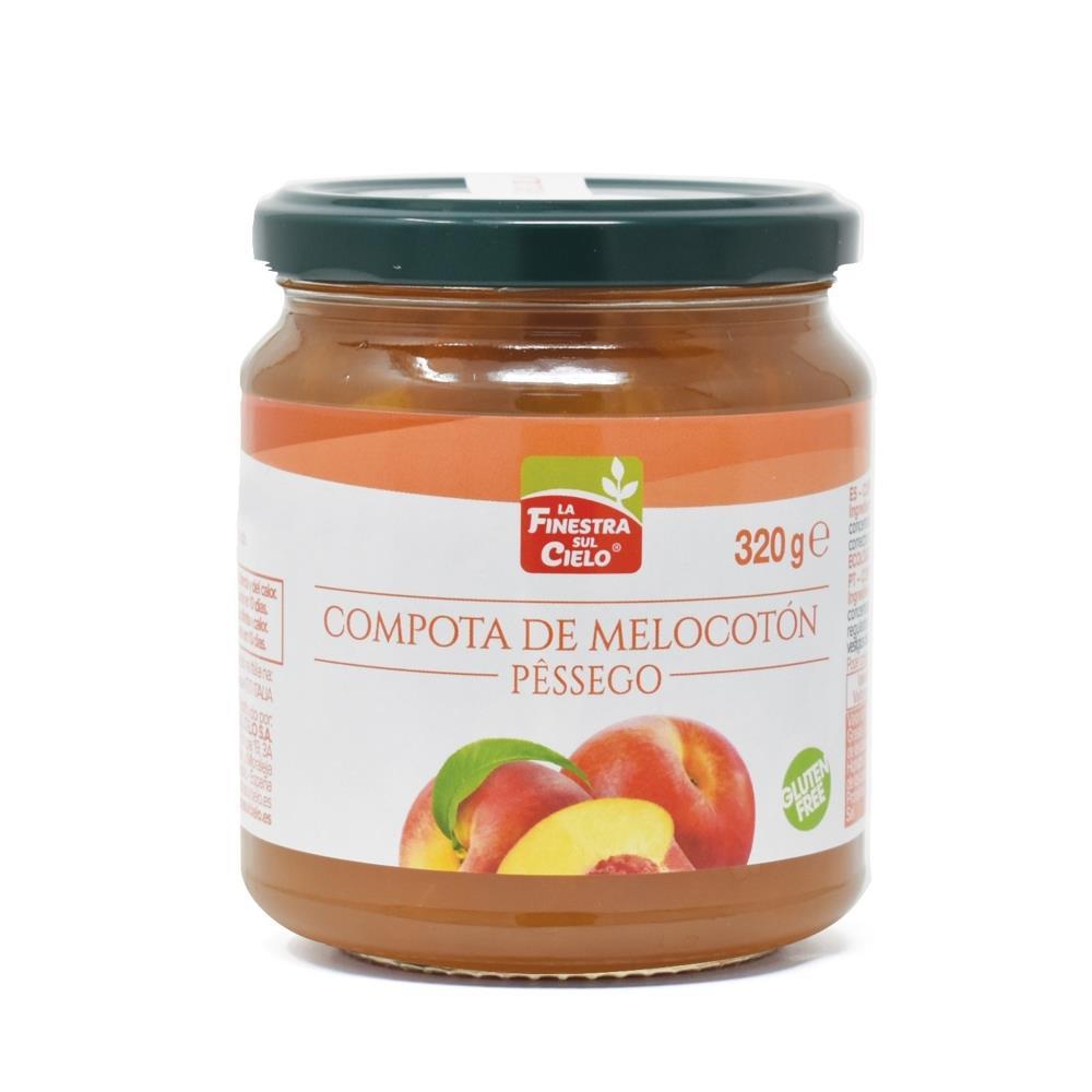 Compota De Pêssego Bio La Finestra Sul Cielo 320G