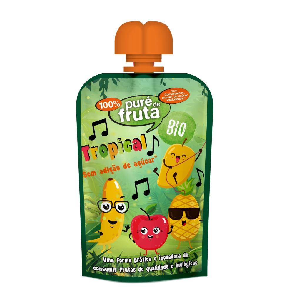Puré Fruta Doypack Tropical Sem Gluten 100G