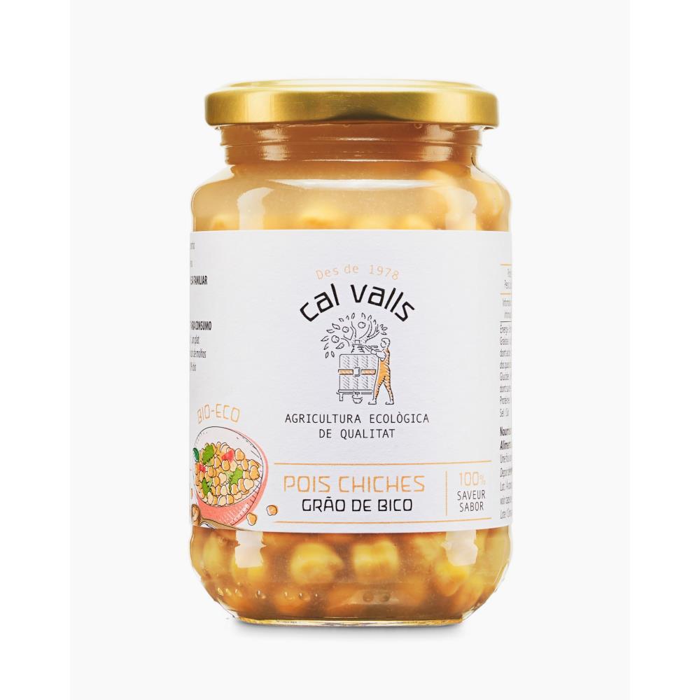 Boiled Chickpeas Cal Valls Bio 210g