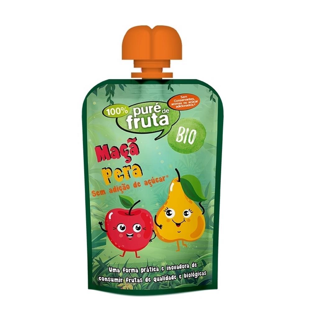 Puré Fruta Doypack Maçã E Pera Bio Próvida 100G