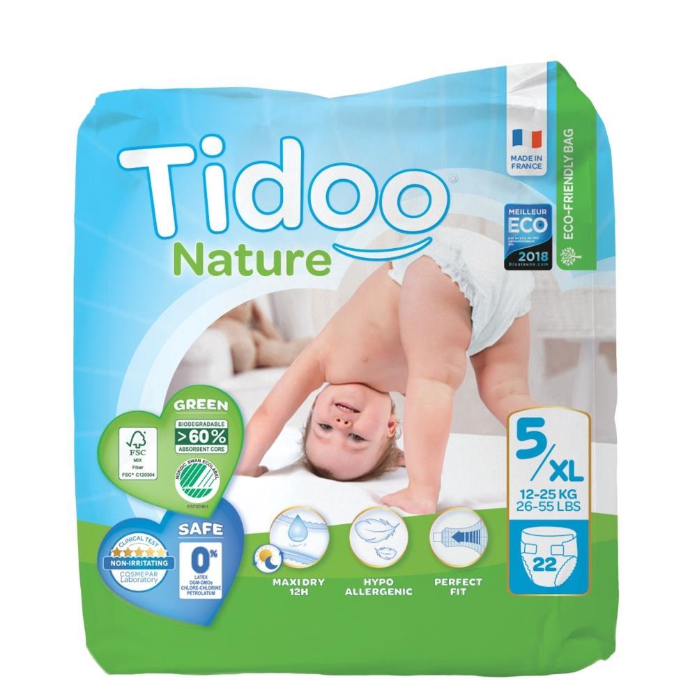 Tidoo Eco Fralda 5XL 11-25Kg 22Un