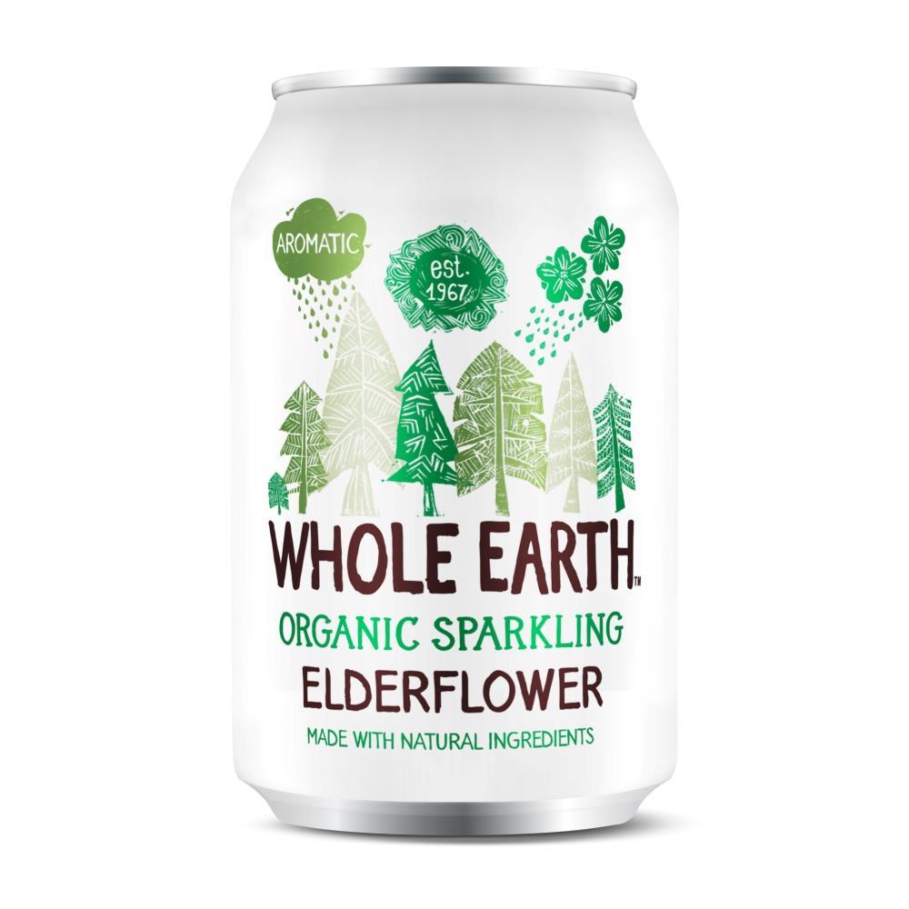 Whole Earth Elderflower Bio 330ML