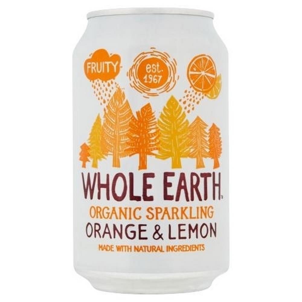 Whole Earth Orange And Lemon Bio 330ML
