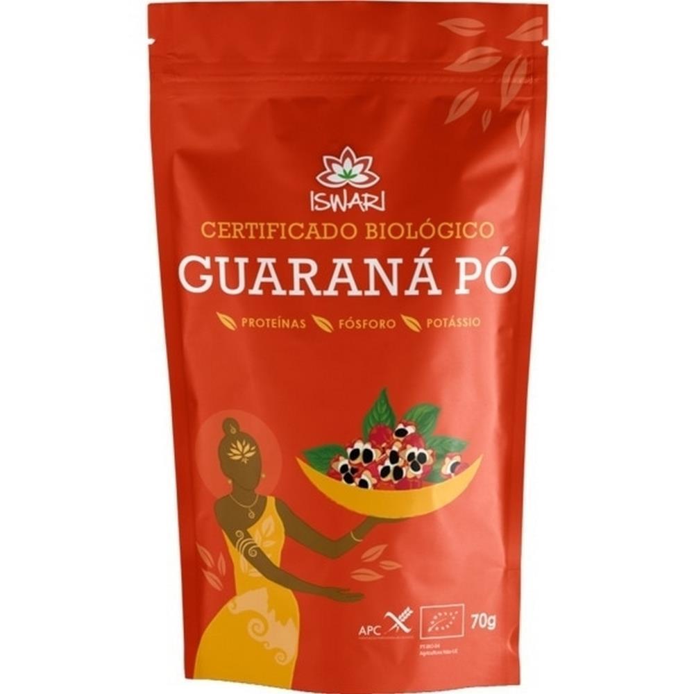 Iswari Guarana Organic Powder 70g