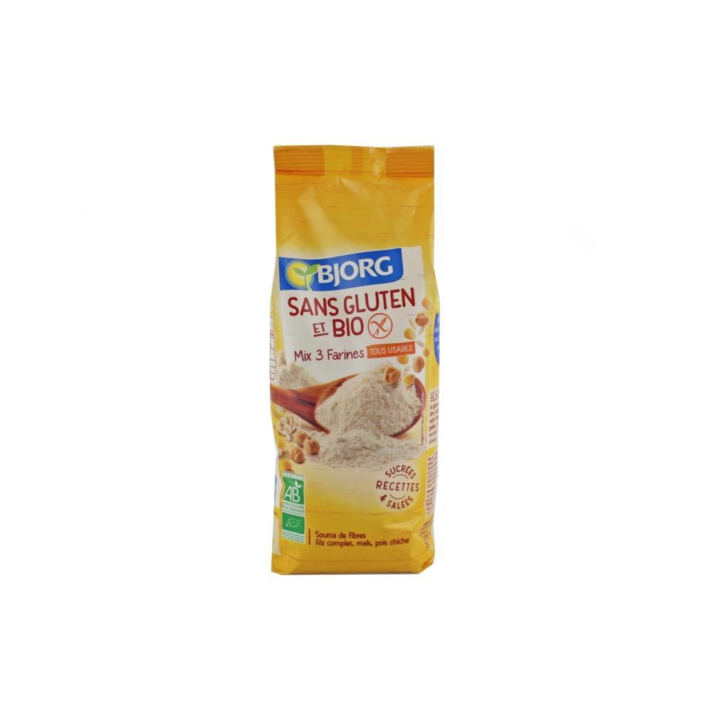 Bjorg Mix 3 Farinhas Sem Gluten 500g