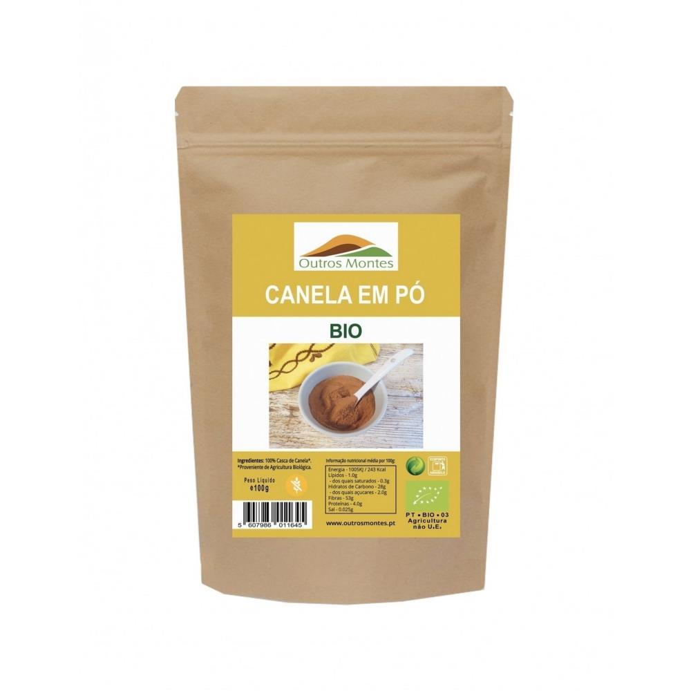 Canela Do Ceilão Em Pó Outros Montes Bio 100g