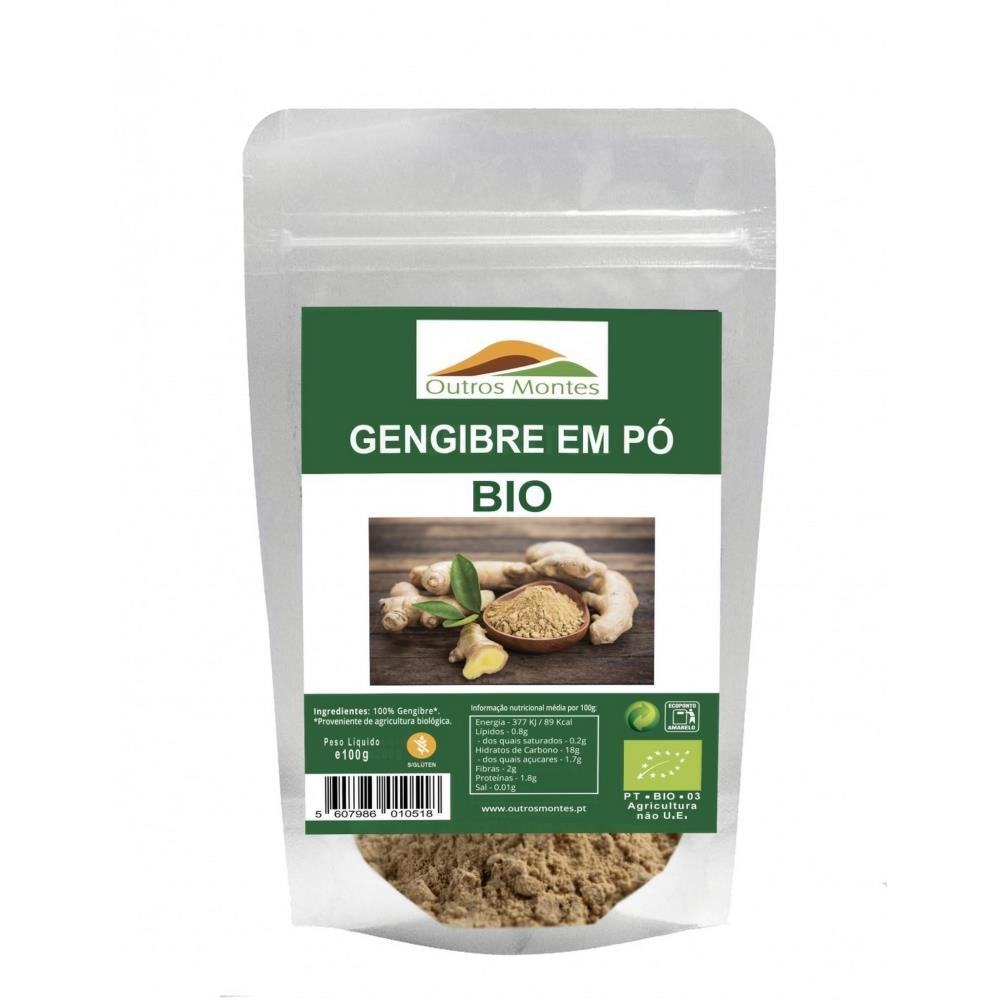Gengibre Em Pó Outros Montes Bio 100g