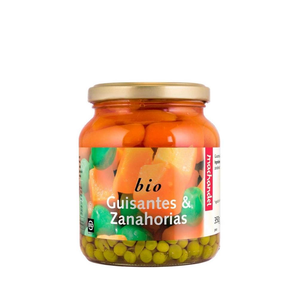 Ervilhas E Cenouras Bio Machandel 350g