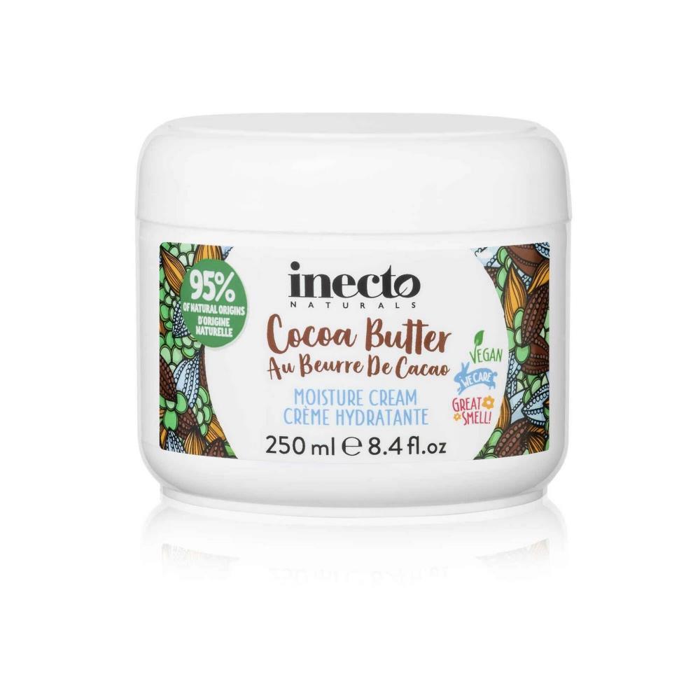 Creme Hidratante Base De Manteiga De Cacau Para Rosto Bio Inecto 250ml