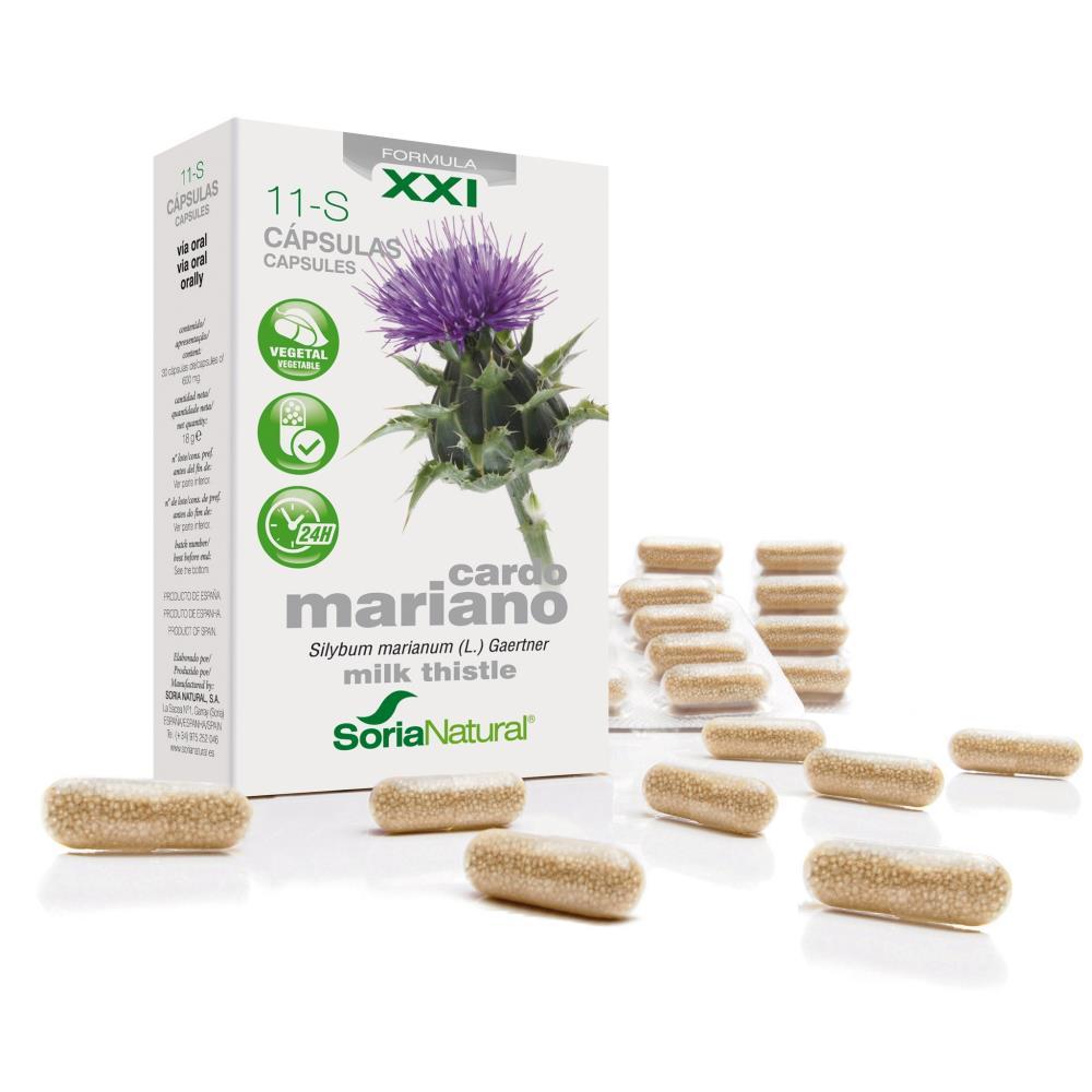 Cardo Mariano Soria Natural 30 Cápsulas