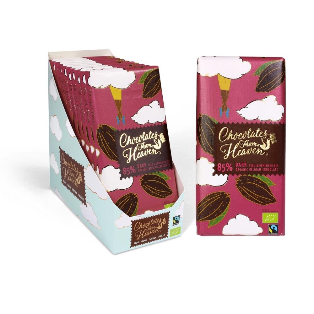 Chocolate Preta 85% Cacao Bio 100g