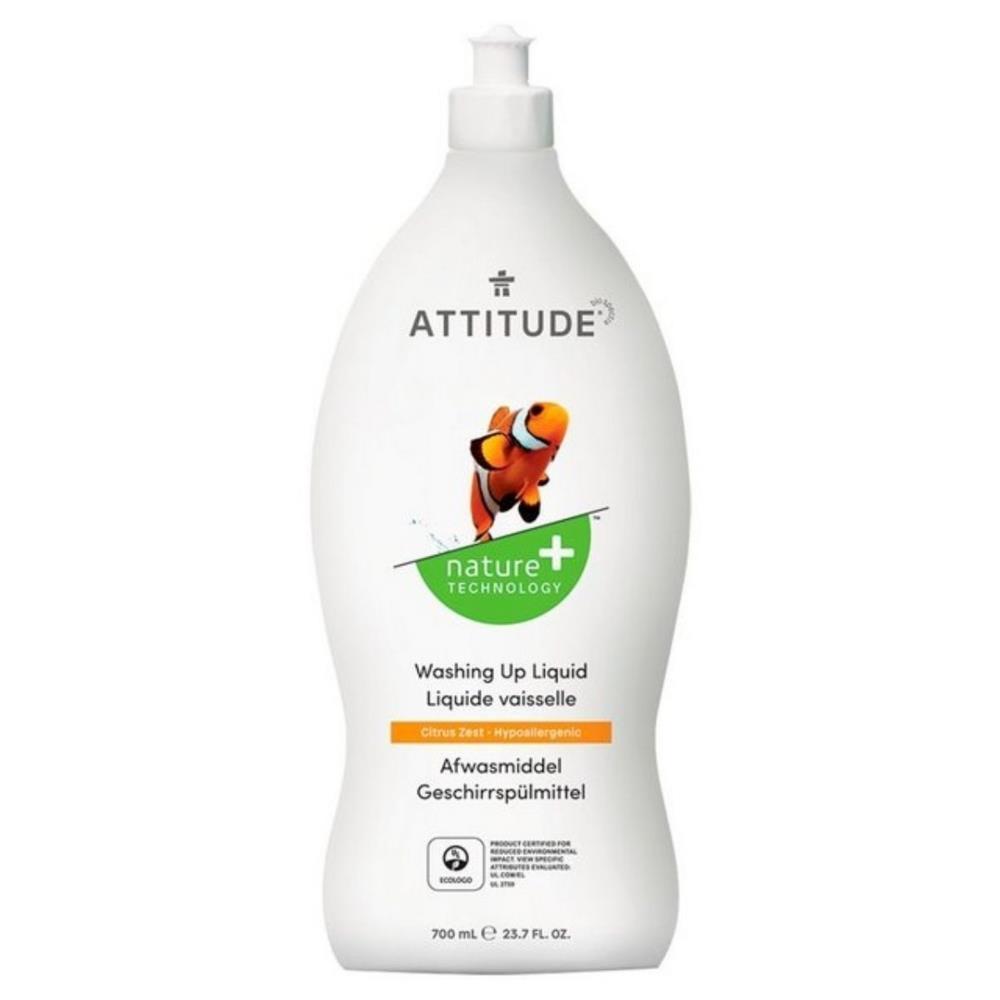 Detergente Da Loiça Citrinos Attitude 700 ML
