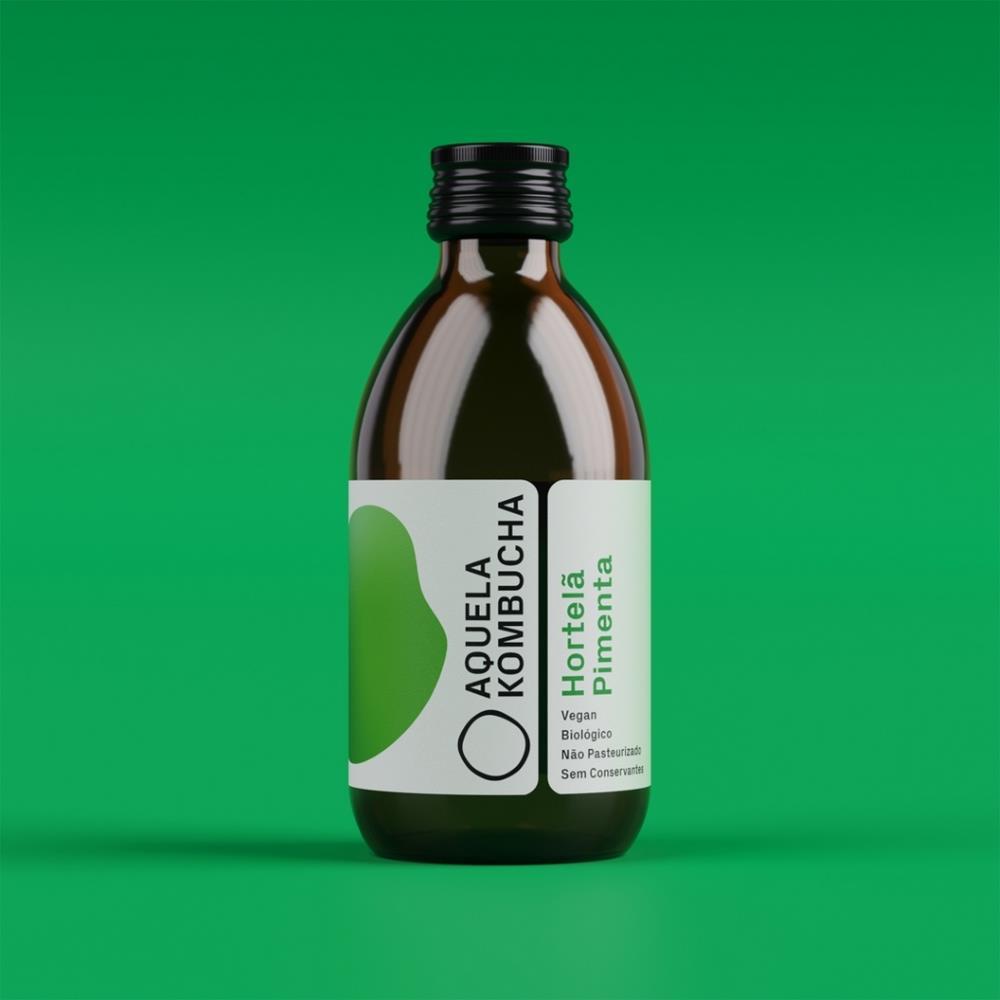 Aquela Kombucha Hortelã Pimenta 250Ml