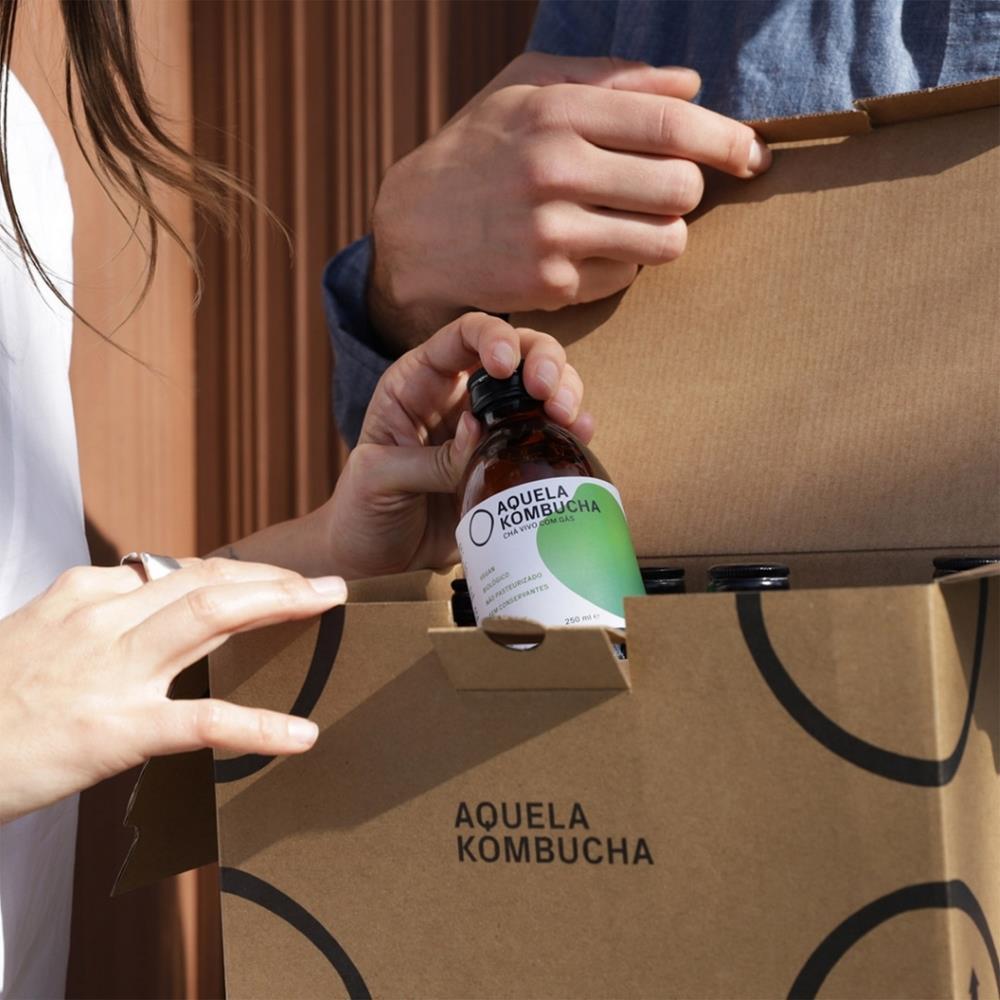 Aquela Kombucha Hortelã Pimenta 250Ml