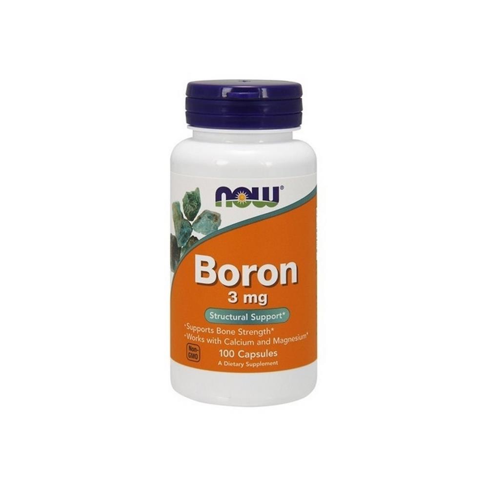 Now Boron 3Mg 100 Caps