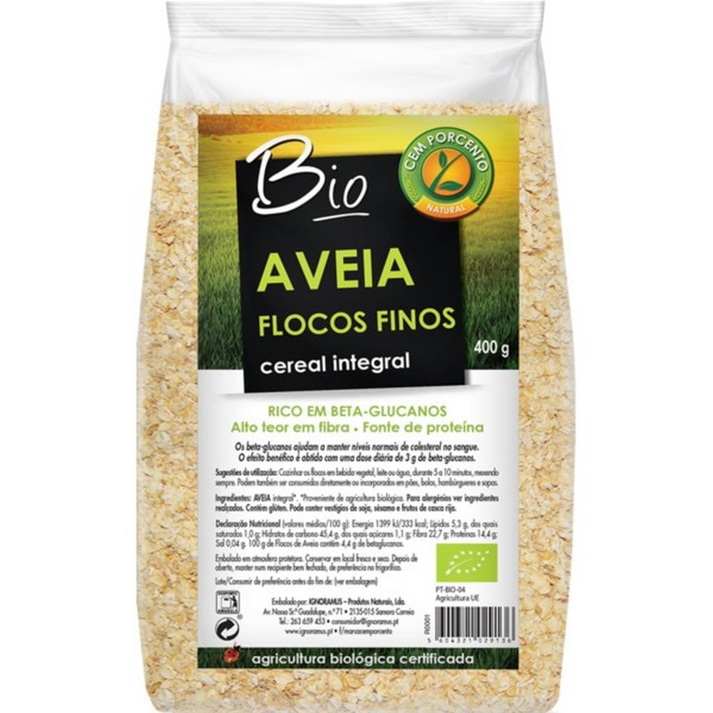 One Hundred Percent Bio Oat Flakes 400G