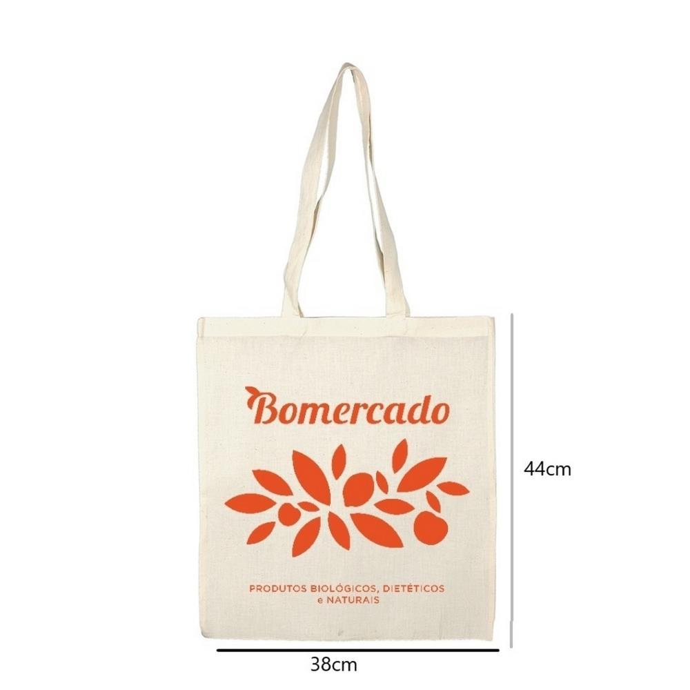 Bomercado Raw Cloth Bag 38x42 cm 140g