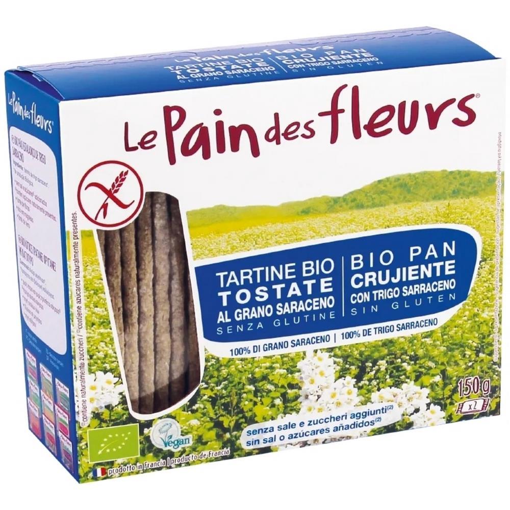 Le Pain Des Fleurs Serraceno Flower Bread Without Salt and Organic Sugar 150G