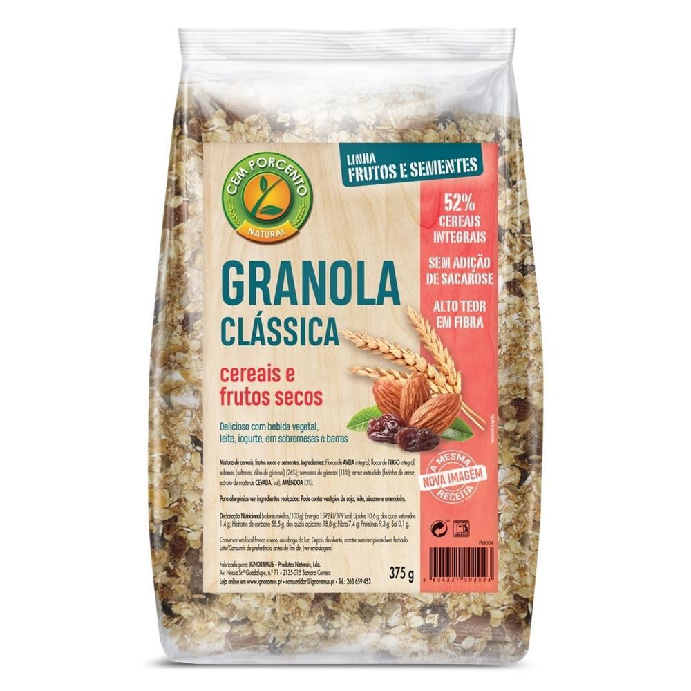 Granola Classica One Hundred Percent 375G