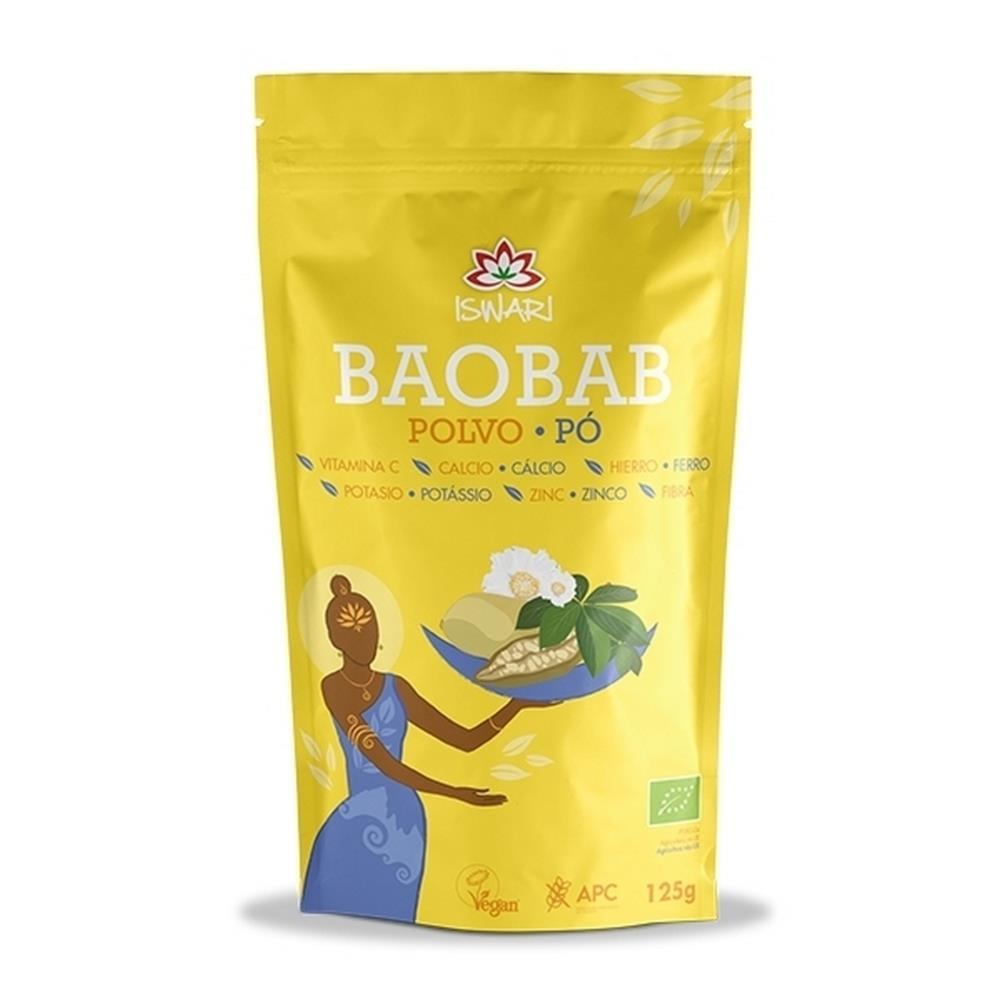 Baobab Em Pó Bio Iswari 125gr