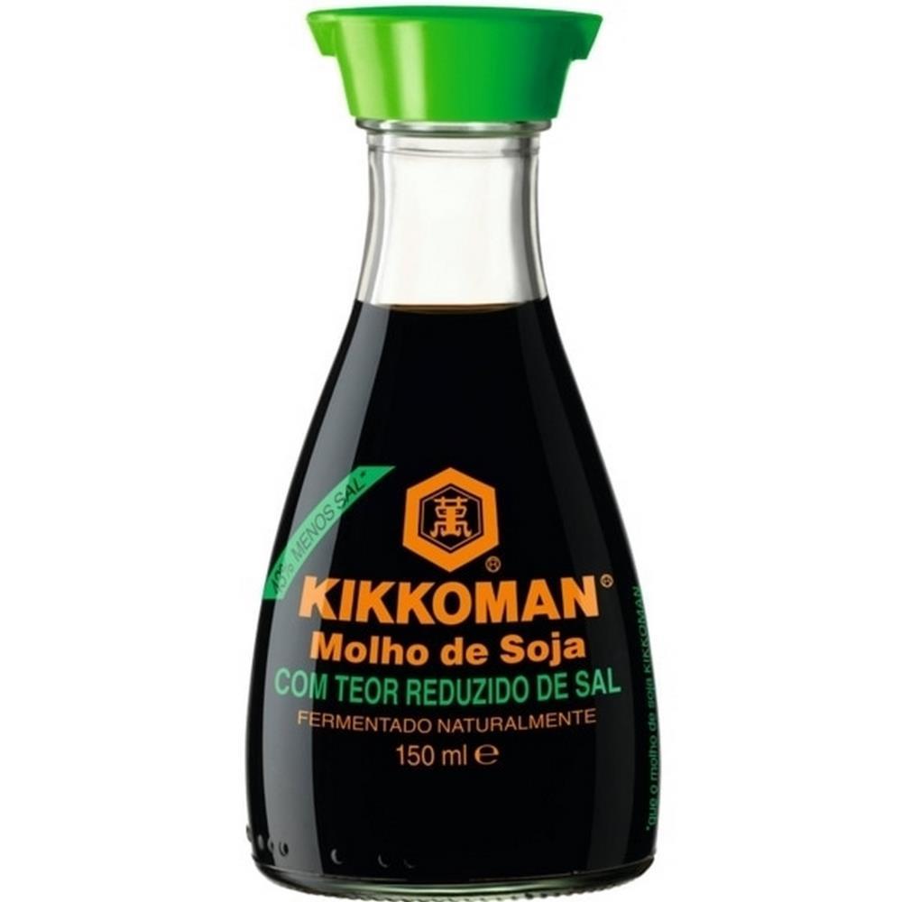Kikkoman Soy Sauce Less Salt 150ML