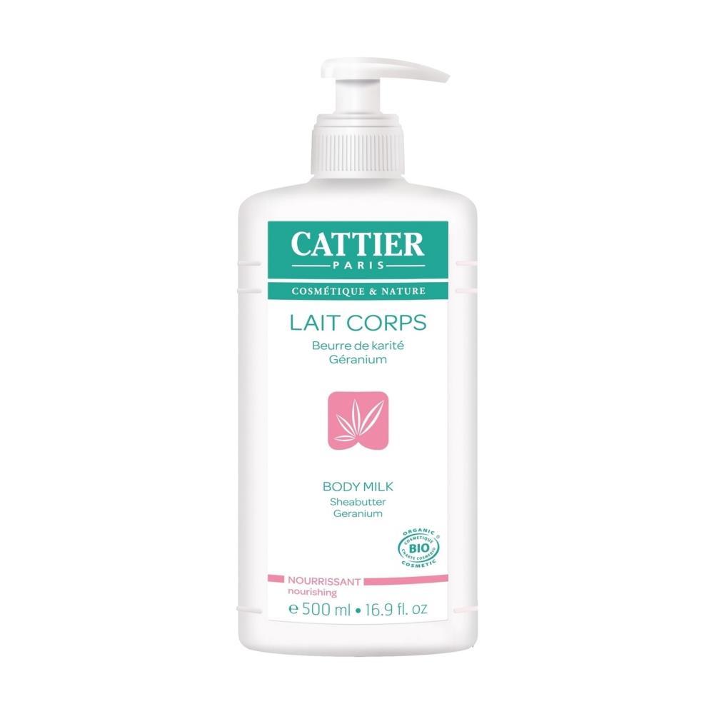 Cattier Leite Corporal Karité + Gerânio 500Ml