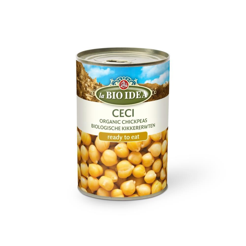La Bio Idea Cooked Chickpeas 400G
