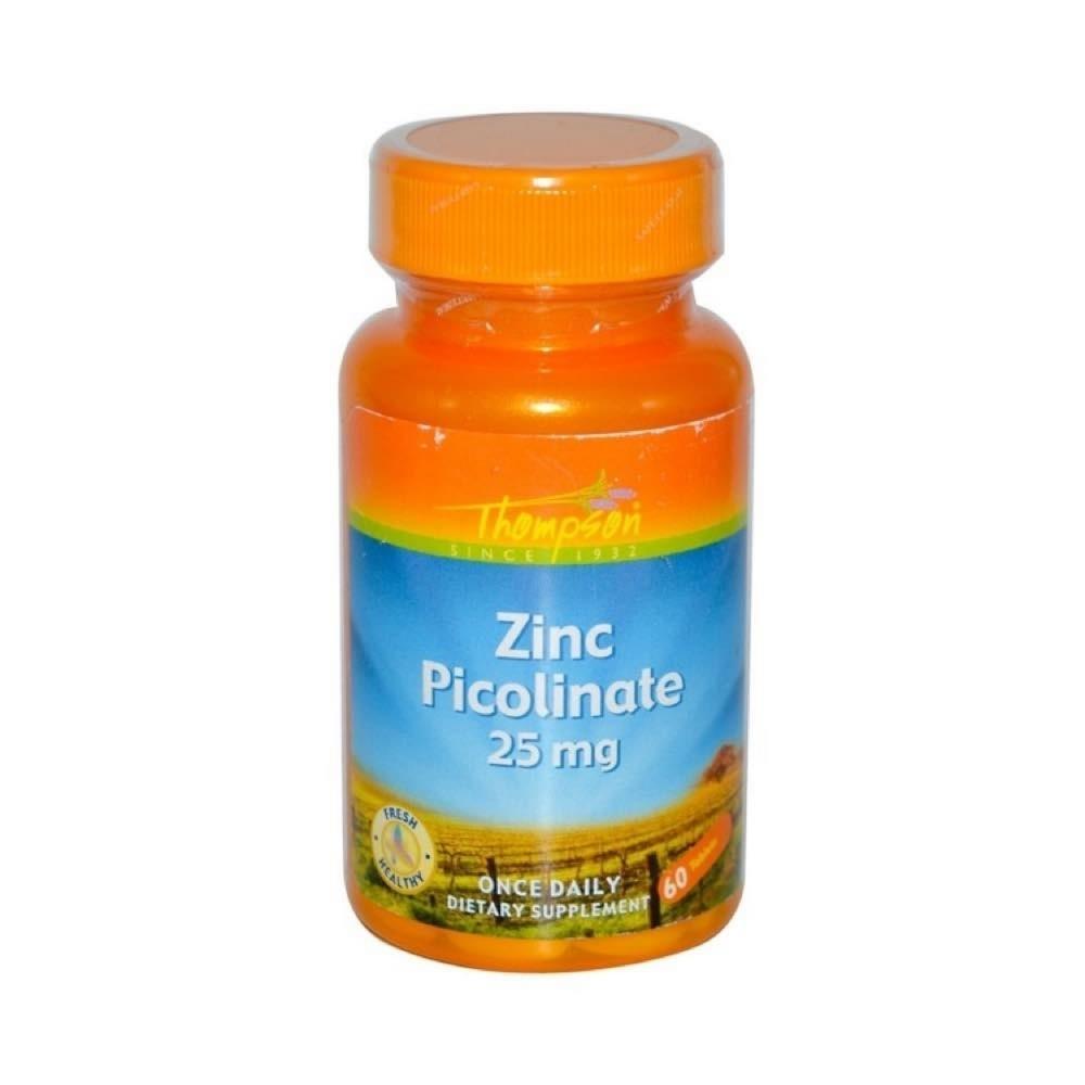 Thompson Picolinato De Zinco 25 Mg 60 Comp