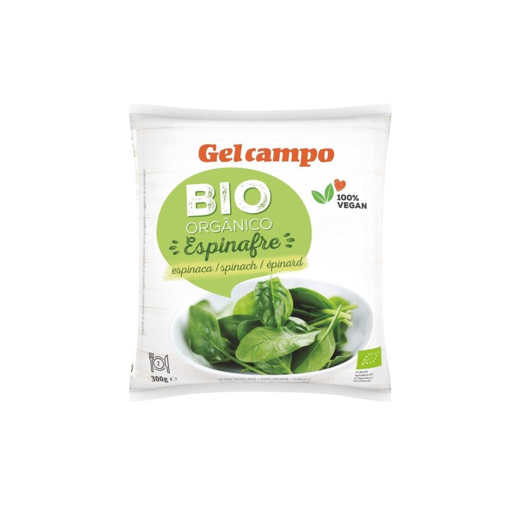 Spinach Leaves Frozen Gel Campo Bio 300g