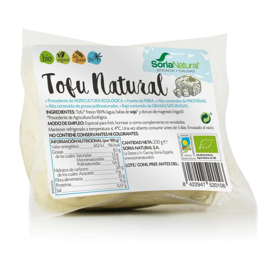 Tofu Natural Bio Soria Natural 250g