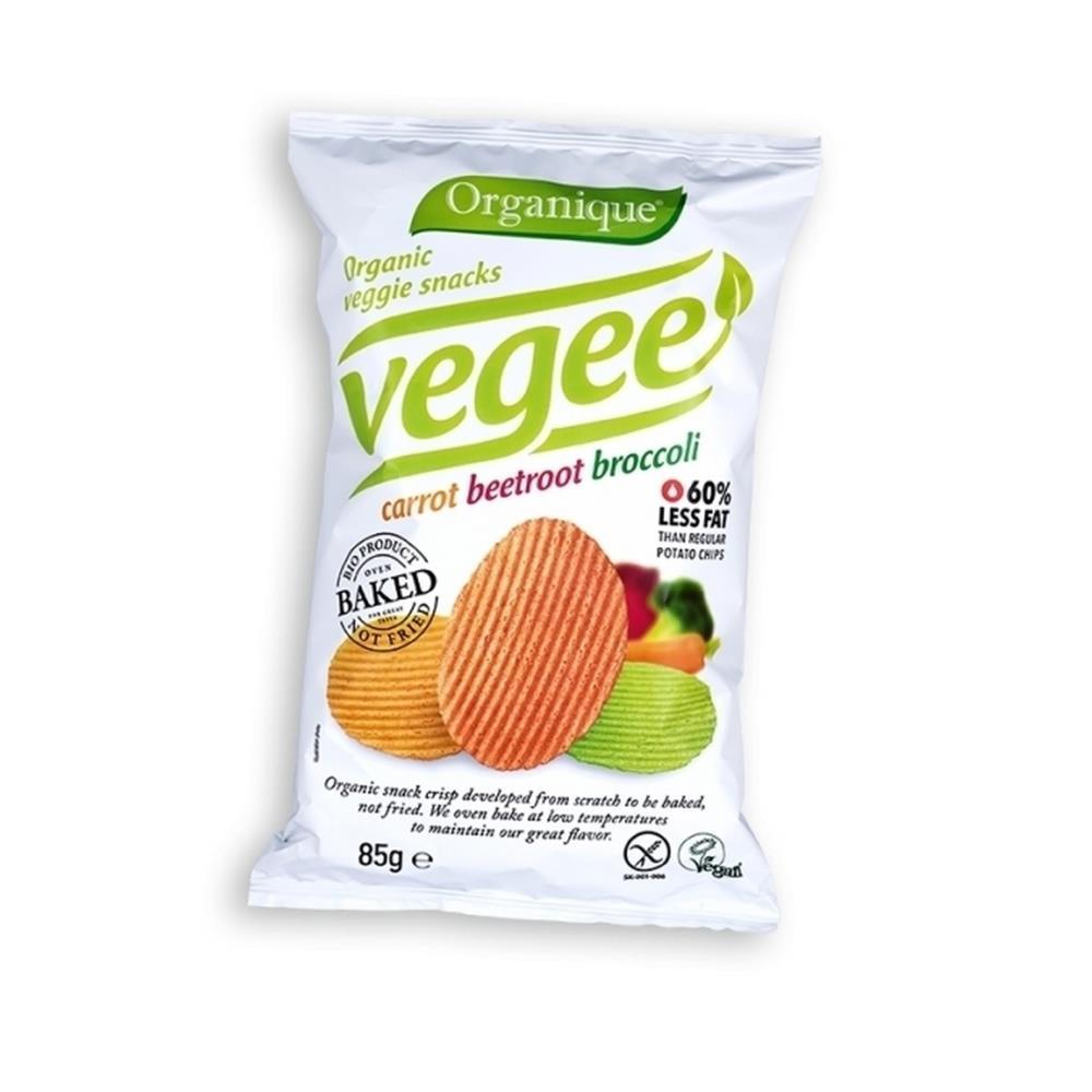 Vegie Snack Mistura De Vegetais Sem Gluten Bio Organique 80g