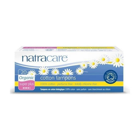 Super Plus Bio Natra Care Cotton Tampon 20 UNDS