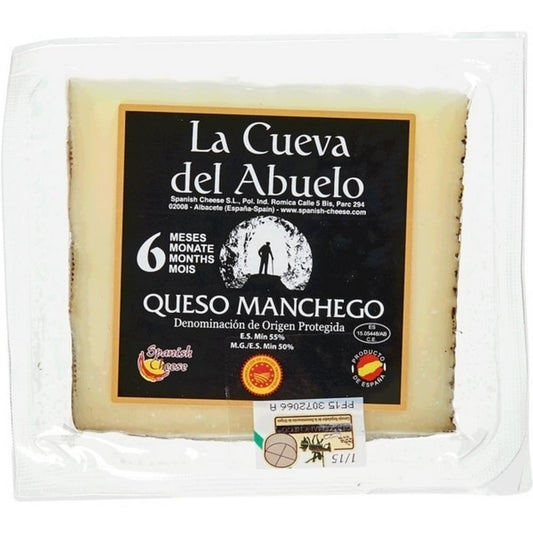 Wedges Manchego PDO La Cueva Del Abuelo 200g