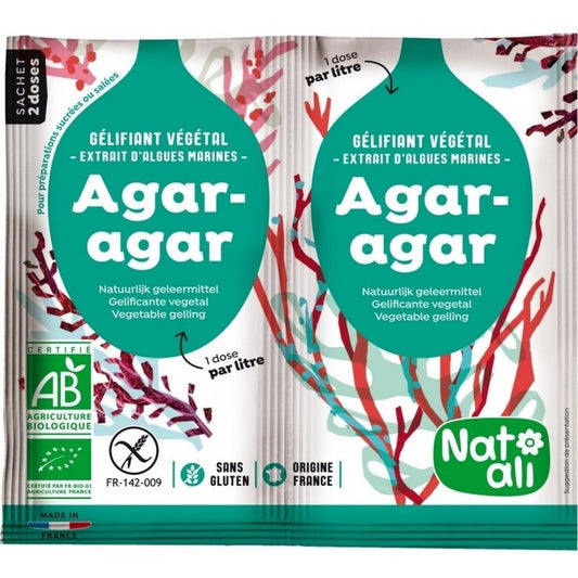 Agar Agar Extract Algae Nat Ali 2X4g