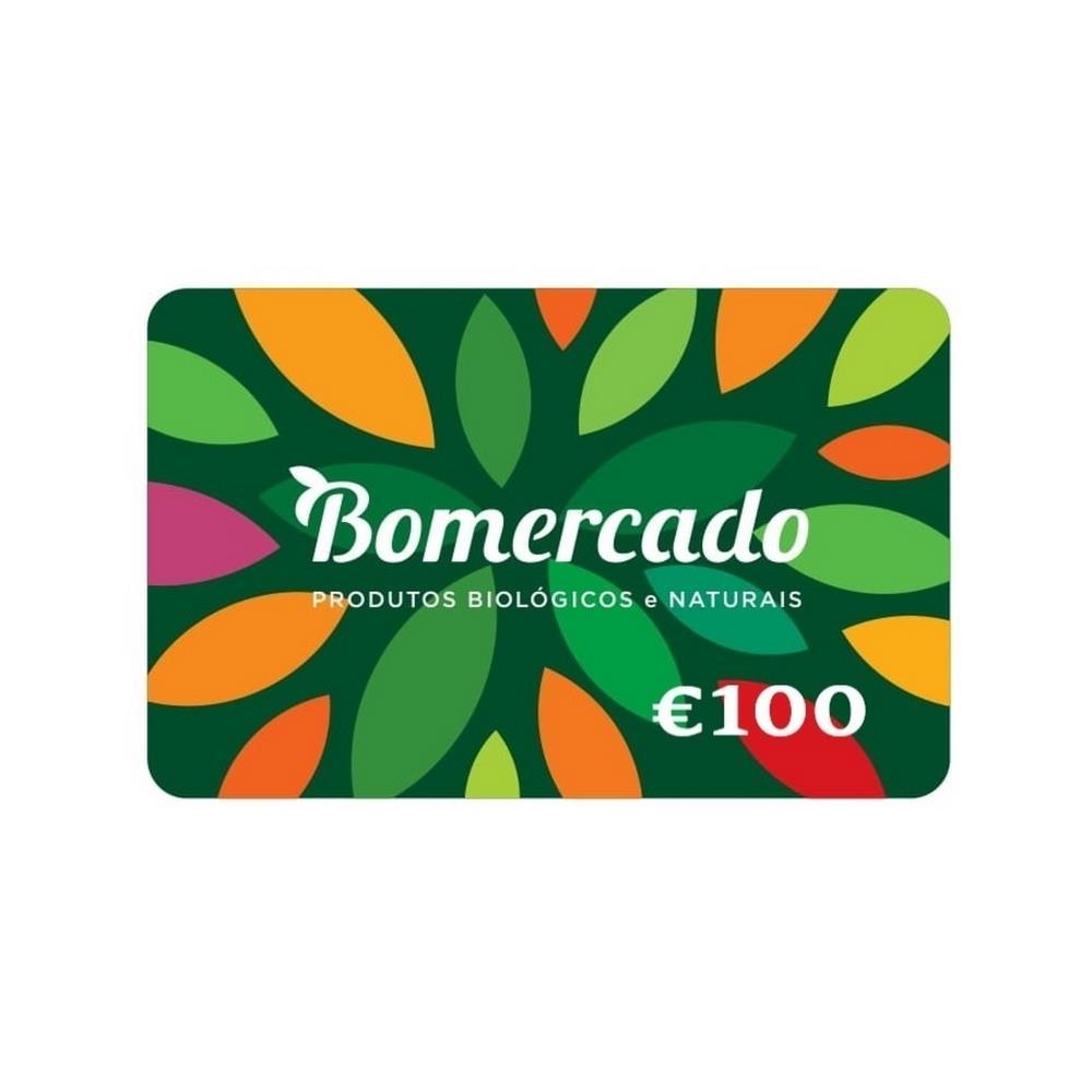 Cartão Presente 100 Euros Bomercado