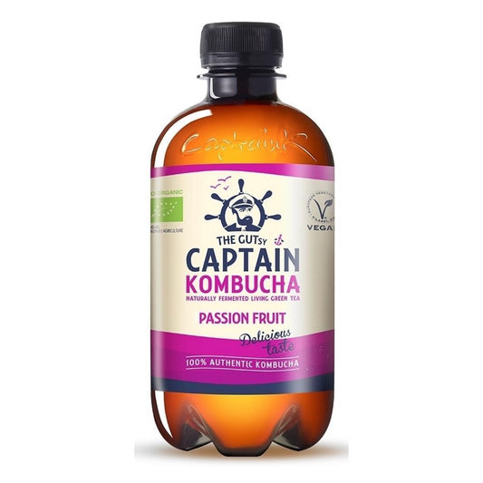 Captain Kombucha De Maracujá Bio 400ML