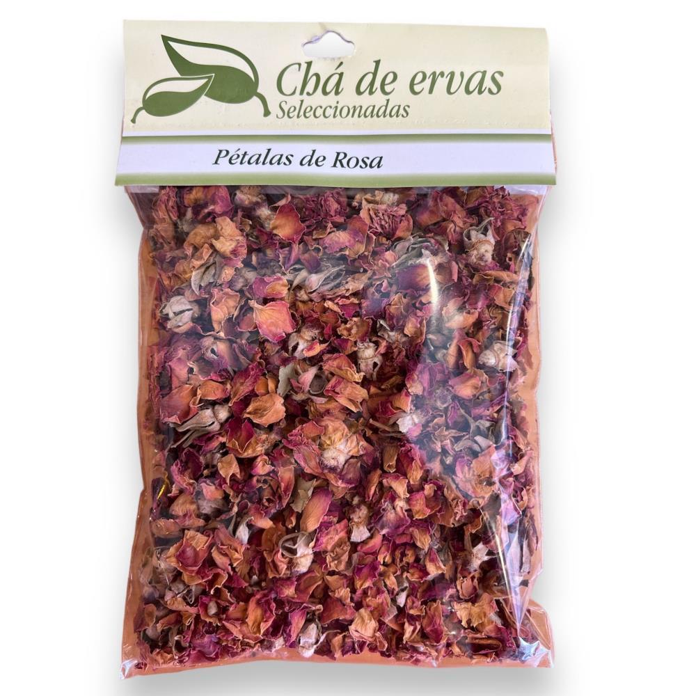 Chá Erva Pétalas Rosa 50G