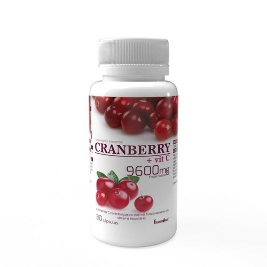 Cranberry + Vitamina C 9600mg 30 Cápsulas