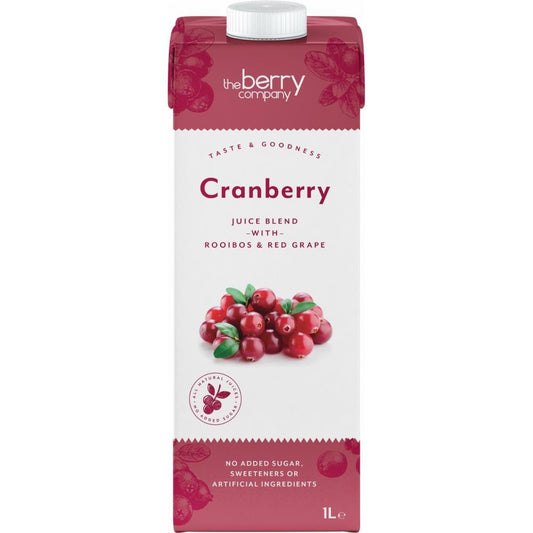 Organic Cranberry Juice The Berry Company 1 Lit